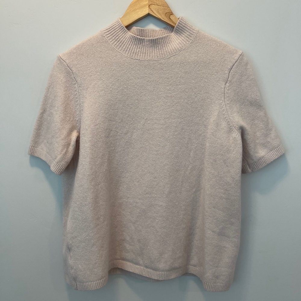 LOFT Blush Short Sleeve Sweater